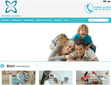 Tablet Screenshot of istanbulklinika.com
